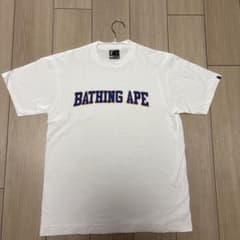 BAPE ロゴ Tシャツ ホワイトのサムネイル