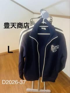 チン豚屋 ネイビー ジャージ Lのサムネイル
