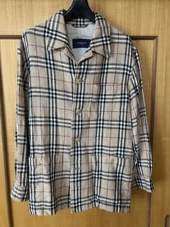 BURBERRY チェック柄ジャケットシャツのサムネイル