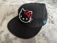 ハローキティ ニューエラ　ベースボールキャップ 黒のサムネイル