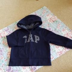 babyGAP パーカー 　ネイビー　デニムのサムネイル