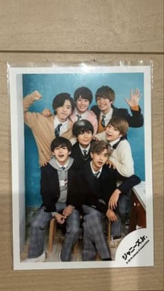 希少 なにわ男子 公式写真 集合のサムネイル