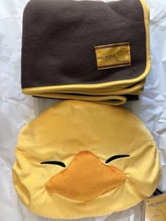 FF14 でぶチョコボ ポーチ&毛布