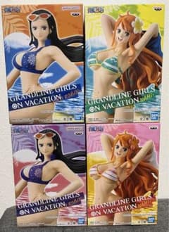 未開封】ワンピース ナミ・ロビン フィギュア4体セット - メルカリ