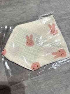新品 うさぎ柄 スタイ よだれかけのサムネイル