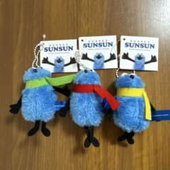 パペットスンスン　ぬいぐるみマスコット　winter ver. 3種セット