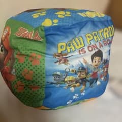 パウパトロール　プラチナムザッカ　サイコロクッション　タグ付きわけあり