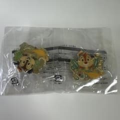 ディズニー チップとデール ピンバッジ 2種セット - メルカリ