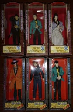 ルパン三世 7インチ・フルアクションフィギュアPART1&2セット - メルカリ