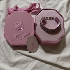Swarovski ハートモチーフ ブレスレット シルバーカラーのサムネイル