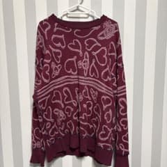 Vivienne Westwood ハート柄ニット 48 - メルカリ
