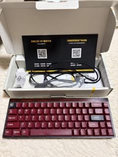 ニャン様専用】 melgeek made68 pro キーボード レッド 美品 - メルカリ