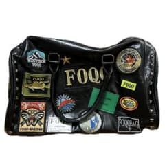 FOQO BAG Y2K ワッペン スタッズ ボストンバッグ 2WAY グランジ - メルカリ