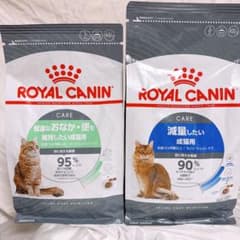 ロイヤルカナン　健康おなか　と 減量　キャットフード　400g　各１袋のサムネイル