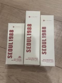 1度のみ】K-SECRET SEOUL 1988 スキンケア 3点セットのサムネイル