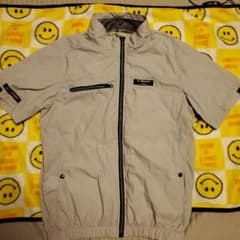 空調服 半袖ジャケット グレーメンズMのサムネイル