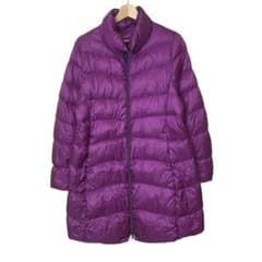 UNIQLO ユニクロ　レディースライトダウンコート　パープル　ビッグサイズ