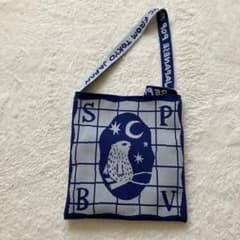 super beaver ニットショルダートートバッグ - メルカリ