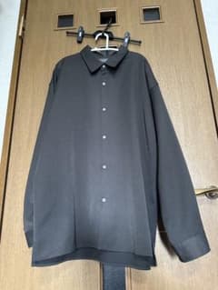 CLEL 長袖シャツ ダークグレー Mサイズのサムネイル