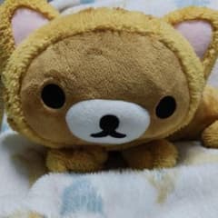 미사용 리락쿠마 이치 반 쿠지 한가로이 고양이 A상 다라린 리락쿠마 인형