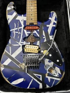 アッシュボディ！拘りのEVH Frankenstein BLUEフランケン アッシュボディ！拘りのEVH Frankenstein BLUEフランケン アッシュ