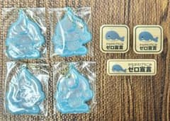 かながわプラごみゼロ宣言 ステッカー ウォービー　キーホルダー　セットのサムネイル