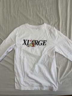 エクストララージ　XLARGE 白ロンT 刺繍のサムネイル