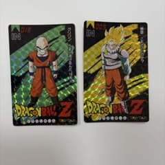 ドラゴンボールZ 悟空 クリリン　カード バンプレスト 1993年当時物のサムネイル