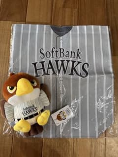 福岡ソフトバンクホークス タカぬいぐるみ 鷹祭ver. ◯ユニフォーム型トートのサムネイル