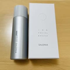 SALONIA イオンフェイシャルブラシ 洗顔ブラシ +洗顔フォーム付きのサムネイル