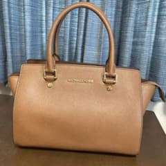 マイケルコース MICHAEL KORS ショルダーバッグ レザー ブラウンのサムネイル