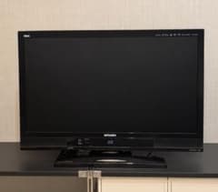 三菱 REAL 32型 HDD500GB Blu-ray/DVD内蔵テレビ - メルカリ