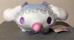 サンリオキャラクターズ　シュガーパーティ寝そべりぬいぐるみ　シナモロール