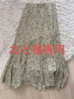 snidelのフラワー柄ロングスカートのサムネイル