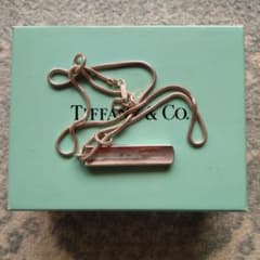 TIFFANY　ナローバーネックレスユニセックス 中古 TIFFANY ナローバーネックレスユニセックス 中古 - メルカリ