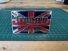 36年前のTRIUMPH トライアンフ ベルトバックル ユニオンジャックのサムネイル
