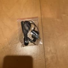 未開封 イヤホンケーブル 3.5mm ブラックのサムネイル