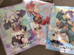 全3種セット 映画 超かぐや姫！ 前売り特典 ソロビジュアルA4クリアポスターのサムネイル
