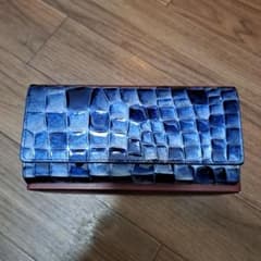 modanprincipe　長財布　青　ブルーのサムネイル