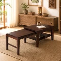 新品 アジアン ローテーブル ちゃぶ台 スライド テーブル 拡張 マホガニー 新品 アジアン ローテーブル ちゃぶ台 スライド テーブル 拡張