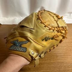 ミズノ ビューリーグ 一般軟式 キャッチャーミット 横型 良品 HG-3 ミズノ ビューリーグ 一般軟式 キャッチャーミット 横型 良品 HG-3
