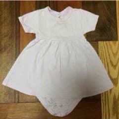 プチバトー ロンパースドレス パープル♡のサムネイル