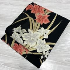 夢*草様 O-601 名古屋帯 名古屋仕立て 九寸 正絹 着物