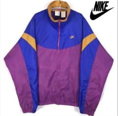 90s NIKE ナイキ ナイロンジャケット 菅田将暉 銀タグ マルチカラーのサムネイル