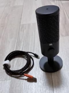 JBL Quantum Stream USBコンデンサーマイク 黒 ブラックのサムネイル