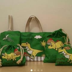 ジャムおばさん様専用☆レッスンバッグ、コップ袋セットのサムネイル