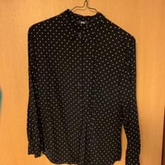 【ユニクロ】レーヨン ドットシャツのサムネイル
