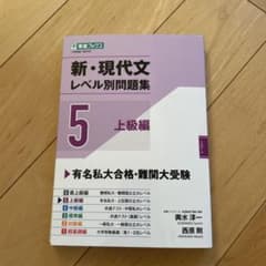 新・現代文レベル別問題集 5 上級編のサムネイル