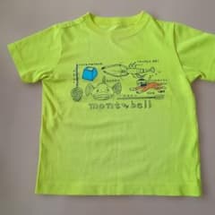 mont-bell ベビー Tシャツ 川遊び イエローのサムネイル