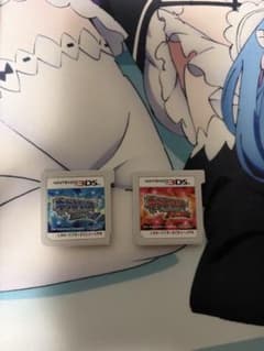 ポケットモンスター 3DS ソフト 2本セット　オメガルビー　アルファサファイアのサムネイル